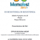 “Di Resistenza in Resistenza” Giorgio Pagano e Marco Rovelli al Memofest di Massa, Sabato 4 Giugno ore 18 piazza Mercurio