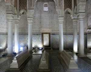 Marrakech, il Mausoleo delle tombe sadiane  (2018)  (foto Giorgio Pagano)