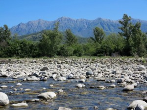 Lunigiana, il fiume Magra a Filattiera (2014) (foto Giorgio Pagano)