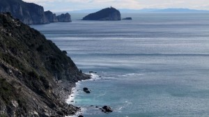 Il Tino e la Palmaria da Tramonti, mostra "Landscape", a cura del Gruppo Fotografico Obiettivo Spezia, Fiascherino - Hotel Rosa dei Venti, 10 luglio - 31 ottobre 2014 (2013) (foto Giorgio Pagano)