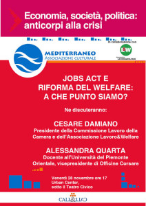 Jobs act e riforma del welfare:a che punto siamo