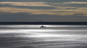 La Spezia, la Gorgona da Schiara di Tramonti, mostra fotografica "Il mare, la sua vita, il suo contesto", Lerici, Circolo della Vela Erix, 19-28 settembre 2014  (2013)  (foto Giorgio Pagano)