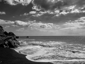 "Spiaggia di Punta Corvo", mostra fotografica "Il mare, la sua  vita, il suo contesto", Lerici, Circolo della vela Erix, 19-28 settembre 2014   (2014)   (foto Giorgio Pagano)