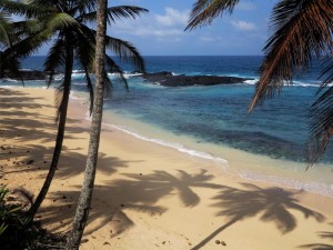 Ilheu das Rolas, la spiaggia di Sant'Antonio    (foto Giorgio Pagano)