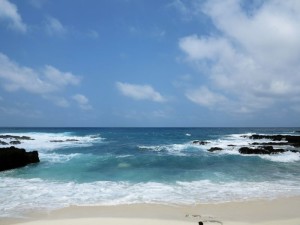 Sao Tomè, Ilheu das rolas: la Furna  (2015)  (foto Giorgio Pagano)