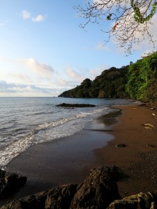 Principe, Sao Joaquim, foce del rio Banzù e praia Caixao    (2015)    (foto Giorgio Pagano)