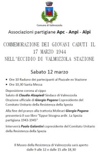 Invito commemorazione