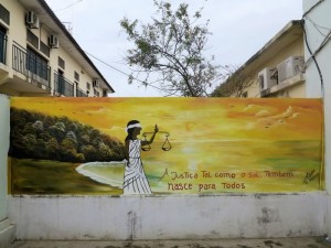 Sao Tomè, murales    (2016)    (foto Giorgio Pagano)