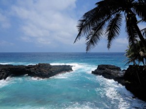 Sao Tomè, Ilheu das Rolas, la Furna    (2015)    (foto Giorgio Pagano)