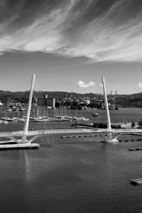 La Spezia, il ponte Thaon di Revel    (2013)    (foto Giorgio Pagano).