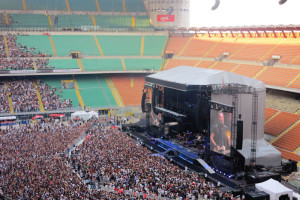 Milano, San Siro, concerto di Bruce Springsteen    (2013)    (foto Giorgo Pagano)