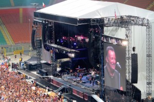 Milano, San Siro, concerto di Bruce Springsteen    (2016)    (foto Giorgio Pagano)
