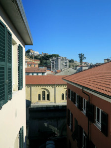 La Spezia, veduta del Castello San Giorgio da Palazzo Biassa    (2015)    (foto Giorgio Pagano)