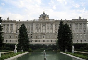 Madrid, i Giardini e il Palazzo Reale    (2005)    (foto Giorgio Pagano)