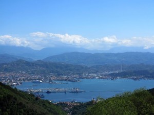 La Spezia, veduta da Campiglia  (2014)  (foto Giorgio Pagano) 