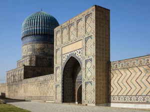Samarcanda, la Moschea Bibi Khanum  (2017)  (foto Giorgio Pagano) 
