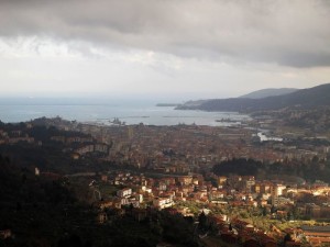 La Spezia, veduta della città da Marinasco (2012) (foto Giorgio Pagano)