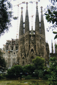 Barcellona, la Sagrada Familia di Antoni Gaudi' (2004) (foto Giorgio Pagano)
