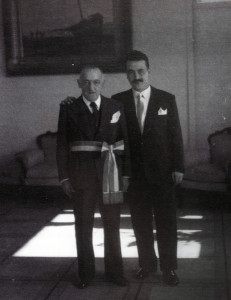 Osvaldo Prosperi e Varese Antoni, foto archivio famiglia Antoni