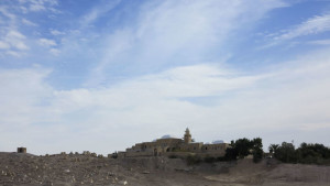 Palestina, dintorni di Gerico, monastero musulmano di Nabi Musa (2018) (foto Giorgio Pagano) 
