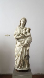 Palermo, Galleria di Palazzo Abatellis, la Madonna del latte, scuola gaginesca (foto 2018 Giorgio Pagano)