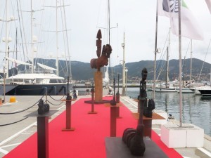 La Spezia, Porto Lotti, mostra Sculture di Gustavo Aceves, 16 settembre-15 ottobre 2017 (foto Giorgio Pagano)