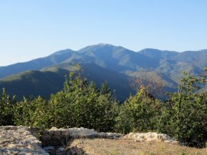 Veduta del Monte Gottero da Godano (2017) (foto Giorgio Pagano)