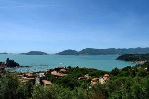 Veduta di Lerici dalla Bellavista (2021) (foto Giorgio Pagano)