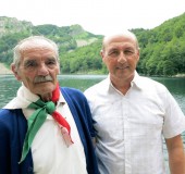 Pietro Gnecchi e Giorgio Pagano al Lago Santo